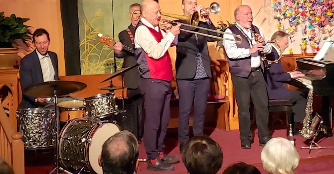 pancakes and jazz for all  image