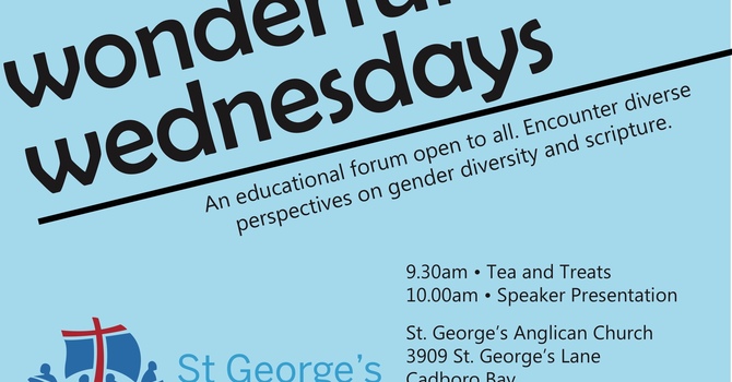 Wonderful Wednesdays @ St. George's in Cadboro Bay image