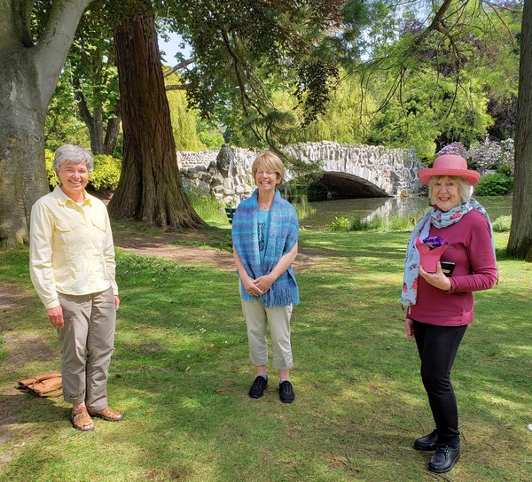 We usually do this within the gathered community …