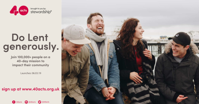 40 Acts - Lent 2019 image