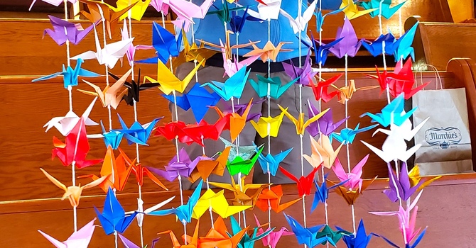 Dedication of 1000 Cranes for Peace image
