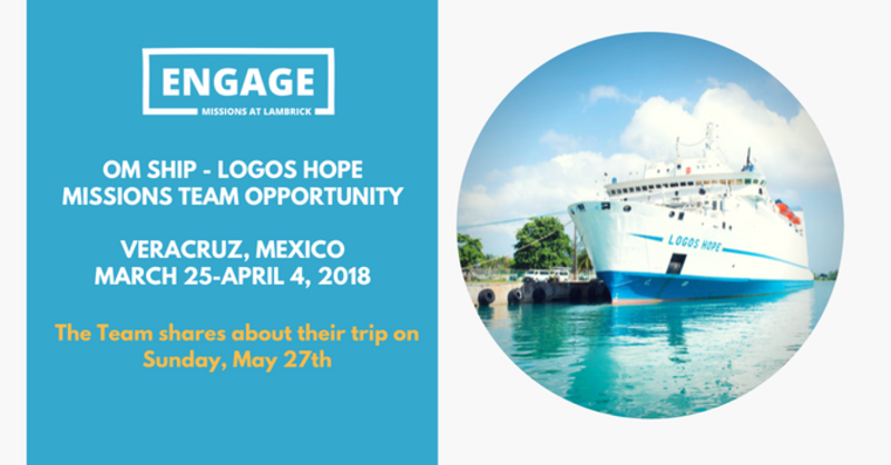 Logos Hope Vision Team