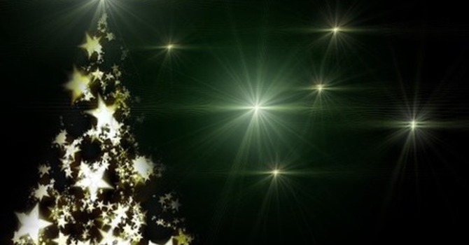 Christmas Eve. Family Service @7 PM. Candlelight  & Communion @ 10 PM image