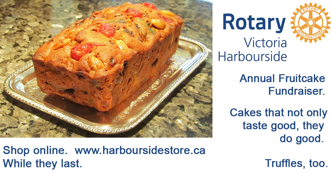 Now on Sale. Rotary Club of Victoria-Harbourside Christmas Cakes  image