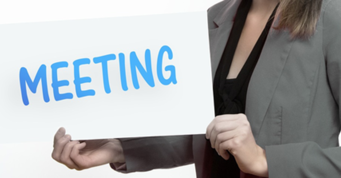 Congregational Meeting. Oct. 14, 2018. image