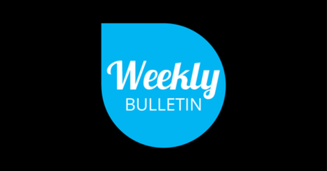 Weekly Bulletin - September 10 2017 image
