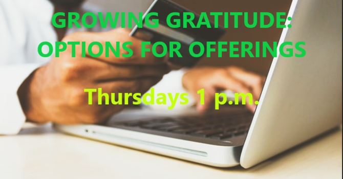 GROWING GRATITUDE: image