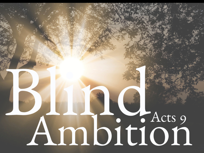 Blind Ambition
