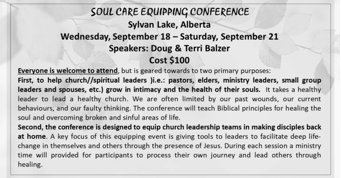 Soul Care Conference image