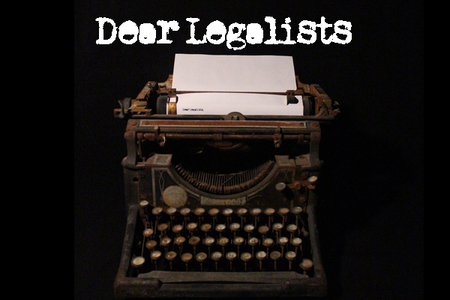 Dear Legalists (Galatians)
