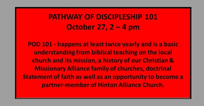 Pathway to Discipleship 101 image