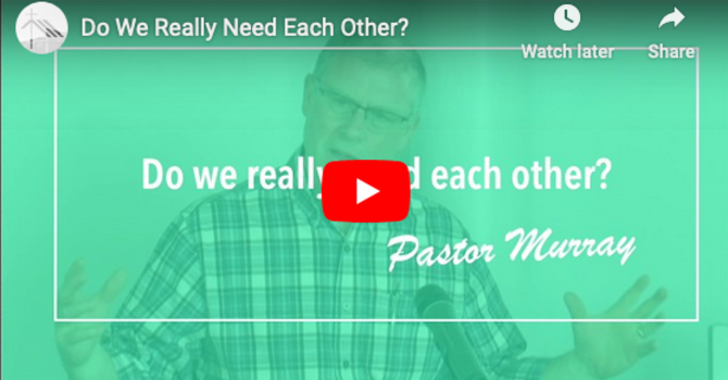 Do We Really Need Each Other? image