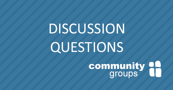 Community Group Discussion Questions image