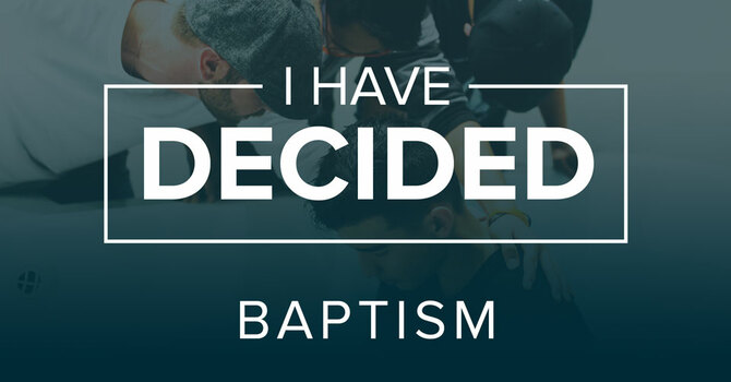 Why Water Baptism