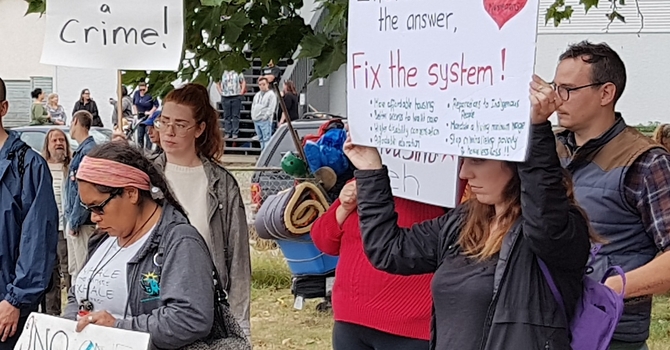 For Immediate Release: response to Victoria crisis of homelessness image