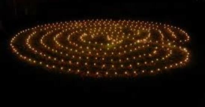 Celebrating Epiphany. Walk the Labyrinth. Jan. 6, 2019.  image
