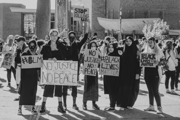 Peace Rally for Black Lives - Victoria