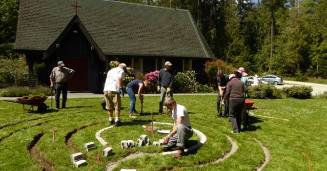 Garden of the Spirit:  Pender Island Community Labyrinth Project image