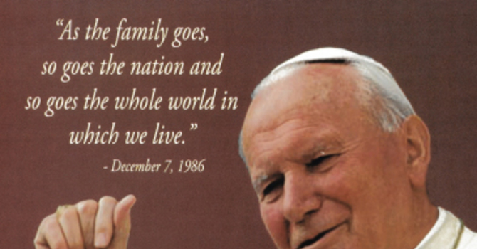 National Week for Life and the Family May 14-21, 2017 image