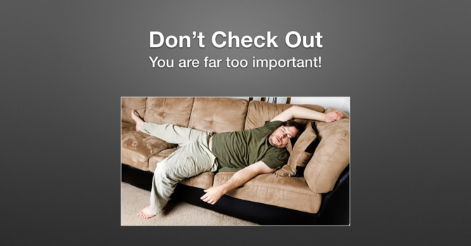 PM Service/ Don't Check Out