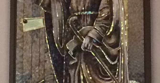 Dedication of the "Jesus Knocking on the Door" Mosaic image