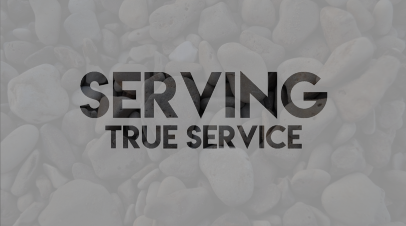 Serving - True Service