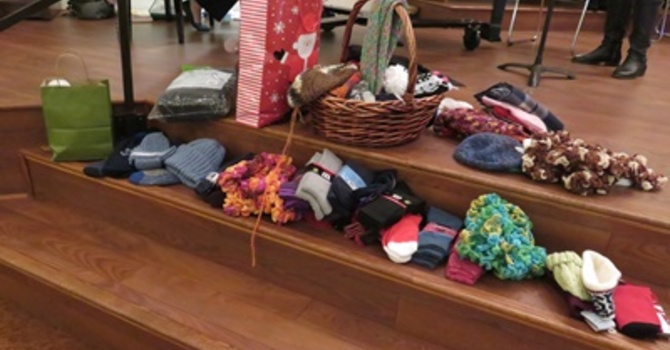 White Gifts, Bake Sale for Haiti and donations for Breakfast Club image