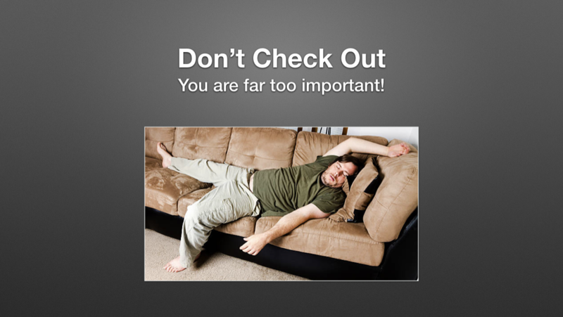 PM Service/ Don't Check Out